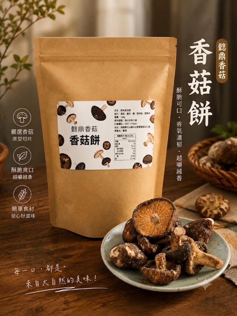 香菇餅 香菇餅 100g